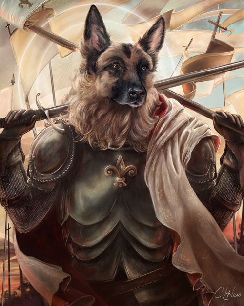 Joanof Bark - Copyright Christina Hess - All Rights Reserved